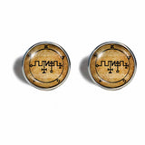 Seal Sigil Of Zagan Earrings Ear Cuff Fashion Jewelry Lesser Key Of Solomon Goetia Demon Sigils Symbol Art Cute Gift Cosplay Charm