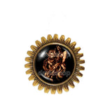 Aim Brooch Badge Pin Fashion Jewelry Lesser Key Of Solomon Goetia Demon Seal Sigil Sigils Symbol Art Cosplay