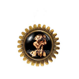 Ronove Brooch Badge Pin Fashion Jewelry Lesser Key Of Solomon Goetia Demon Seal Sigil Sigils Symbol Art Cosplay