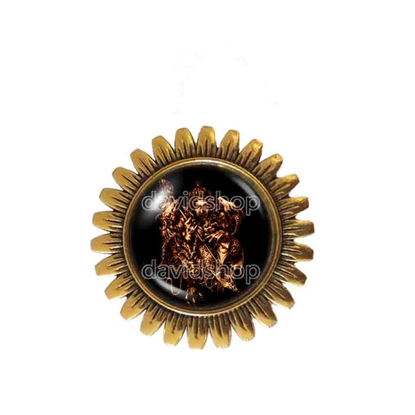 Asmoday Brooch Badge Pin Fashion Jewelry Lesser Key Of Solomon Goetia Demon Seal Sigil Sigils Symbol Art Cosplay