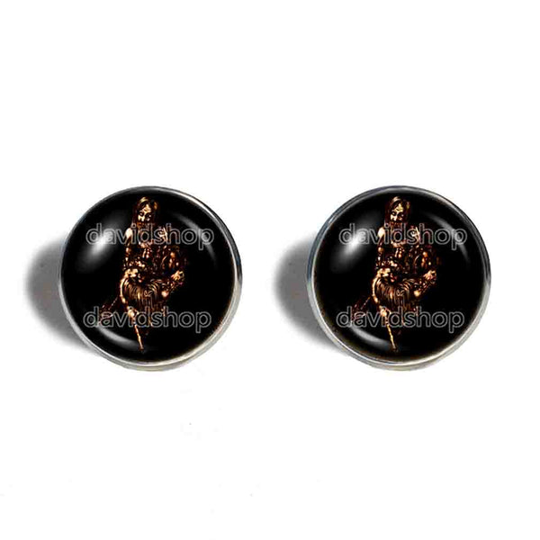 Furcas Earrings Ear Cuff Fashion Jewelry Lesser Key Of Solomon Goetia Demon Seal Sigil Sigils Symbol Art Cosplay