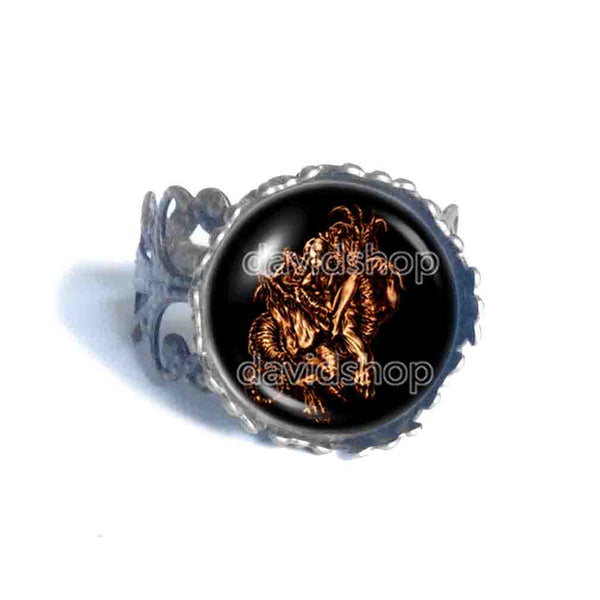 Astaroth Ring Fashion Jewelry Lesser Key Of Solomon Goetia Demon Seal Sigil Sigils Symbol Art Cosplay
