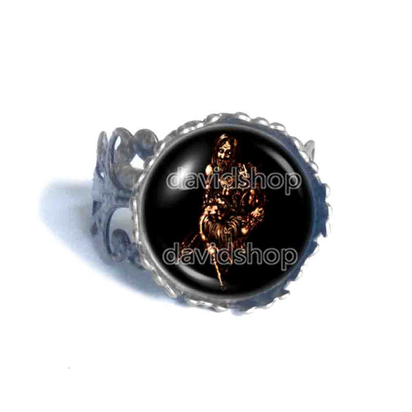 Furcas Ring Fashion Jewelry Lesser Key Of Solomon Goetia Demon Seal Sigil Sigils Symbol Art Cosplay