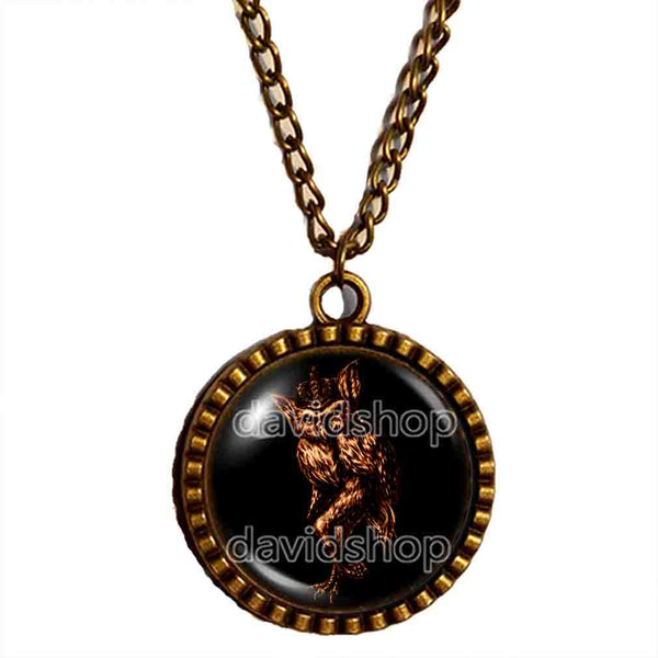 Stolas Necklace Pendant Fashion Jewelry Lesser Key Of Solomon Goetia Demon Seal Sigil Sigils Symbol Art Cosplay