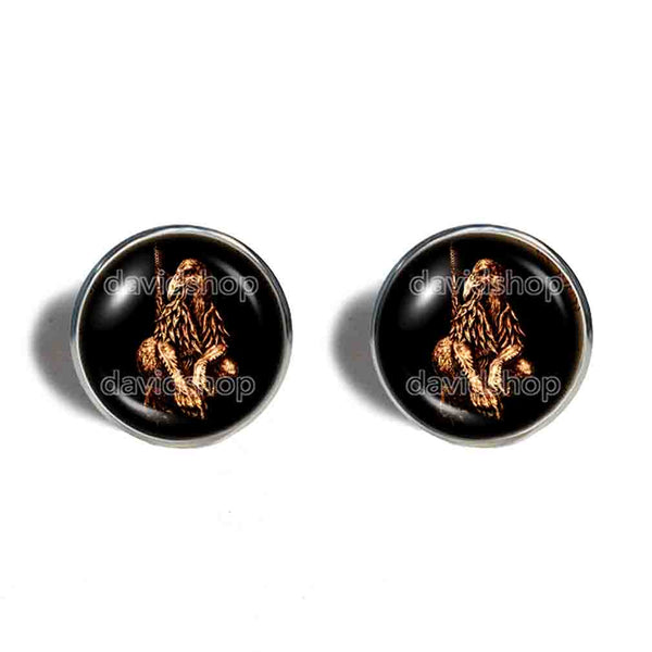 Malphas Cufflinks Cuff links Fashion Jewelry Lesser Key Of Solomon Goetia Demon Seal Sigil Sigils Symbol Art Cosplay