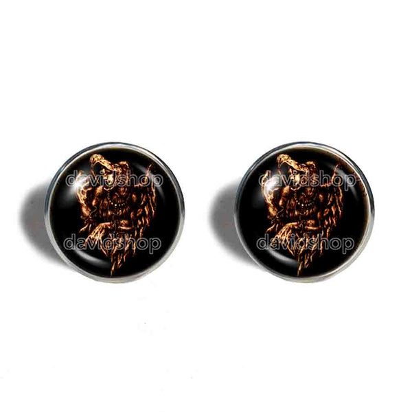 Raum Earrings Ear Cuff Fashion Jewelry Lesser Key Of Solomon Goetia Demon Seal Sigil Sigils Symbol Art Cosplay