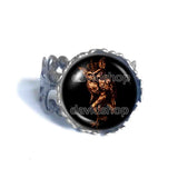 Stolas Ring Fashion Jewelry Lesser Key Of Solomon Goetia Demon Seal Sigil Sigils Symbol Art Cosplay