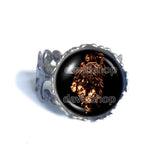 Gaap Ring Fashion Jewelry Lesser Key Of Solomon Goetia Demon Seal Sigil Sigils Symbol Art Cosplay