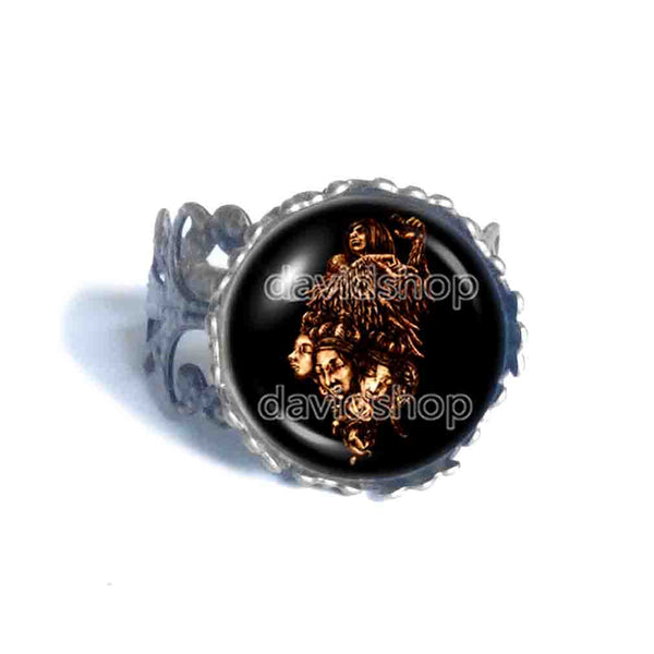 Gaap Ring Fashion Jewelry Lesser Key Of Solomon Goetia Demon Seal Sigil Sigils Symbol Art Cosplay
