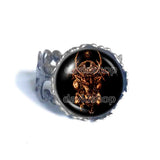 Furfur Ring Fashion Jewelry Lesser Key Of Solomon Goetia Demon Seal Sigil Sigils Symbol Art Cosplay