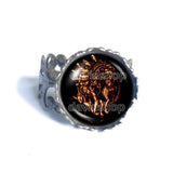 Marchosias Ring Fashion Jewelry Lesser Key Of Solomon Goetia Demon Seal Sigil Sigils Symbol Art Cosplay