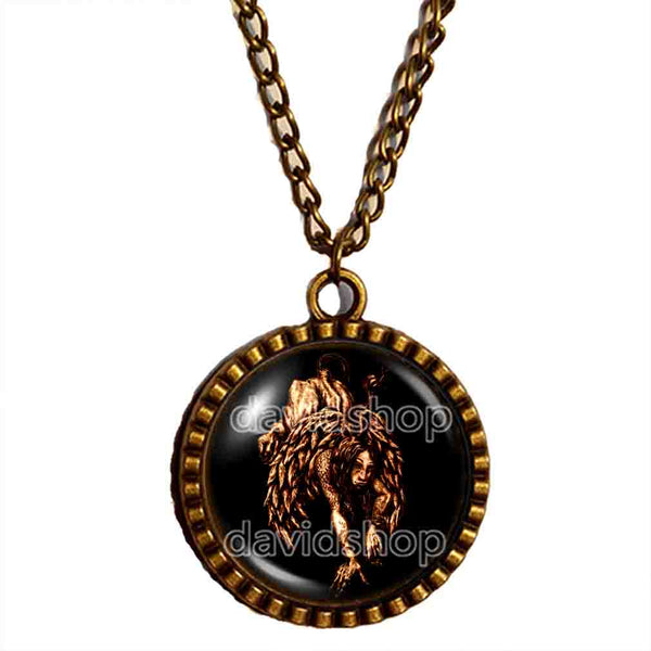 Focalor Necklace Pendant Fashion Jewelry Lesser Key Of Solomon Goetia Demon Seal Sigil Sigils Symbol Art Cosplay