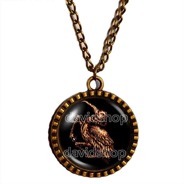 Shax Necklace Pendant Fashion Jewelry Lesser Key Of Solomon Goetia Demon Seal Sigil Sigils Symbol Art Cosplay
