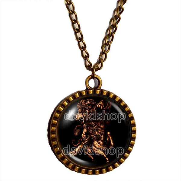 Vine Necklace Pendant Fashion Jewelry Lesser Key Of Solomon Goetia Demon Seal Sigil Sigils Symbol Art Cosplay