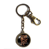 Bifrons Keychain Key Chain Car Key Ring Cute Keyring Lesser Key Of Solomon Goetia Demon Seal Sigil Sigils Symbol Art Cosplay