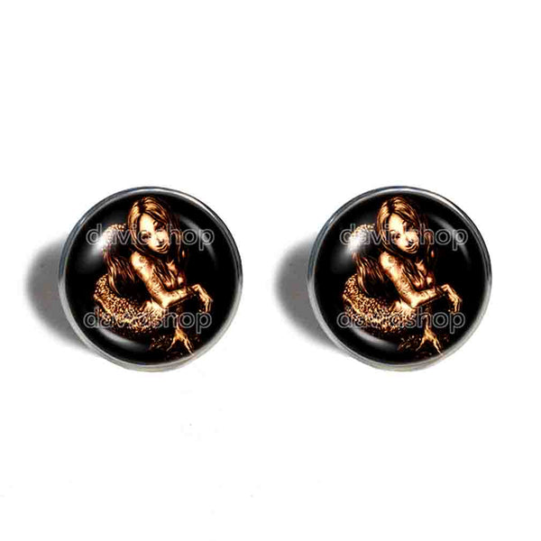 Vepar Cufflinks Cuff links Fashion Jewelry Lesser Key Of Solomon Goetia Demon Seal Sigil Sigils Symbol Art Cosplay