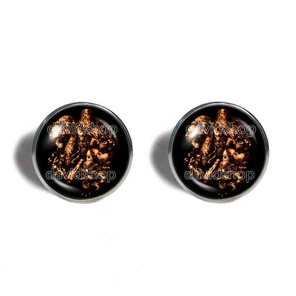 Uval Earrings Ear Cuff Fashion Jewelry Lesser Key Of Solomon Goetia Demon Seal Sigil Sigils Symbol Art Cosplay