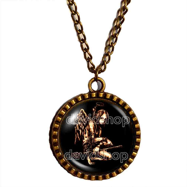 Crocell Necklace Pendant Fashion Jewelry Lesser Key Of Solomon Goetia Demon Seal Sigil Sigils Symbol Art Cosplay