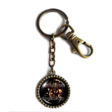 Alloces Keychain Key Chain Car Key Ring Cute Keyring Lesser Key Of Solomon Goetia Demon Seal Sigil Sigils Symbol Art Cosplay
