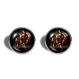 Gomory Cufflinks Cuff links Fashion Jewelry Lesser Key Of Solomon Goetia Demon Seal Sigil Sigils Symbol Art Cosplay