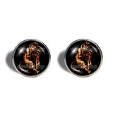 Ose Cufflinks Cuff links Fashion Jewelry Lesser Key Of Solomon Goetia Demon Seal Sigil Sigils Symbol Art Cosplay