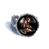Crocell Ring Fashion Jewelry Lesser Key Of Solomon Goetia Demon Seal Sigil Sigils Symbol Art Cosplay
