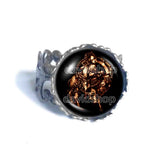Gomory Ring Fashion Jewelry Lesser Key Of Solomon Goetia Demon Seal Sigil Sigils Symbol Art Cosplay