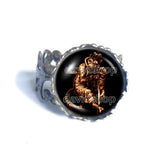 Ose Ring Fashion Jewelry Lesser Key Of Solomon Goetia Demon Seal Sigil Sigils Symbol Art Cosplay