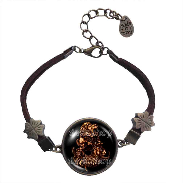 Oriax Bracelet Pendant Fashion Jewelry Lesser Key Of Solomon Goetia Demon Seal Sigil Sigils Symbol Art Cosplay