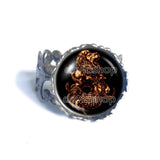 Oriax Ring Fashion Jewelry Lesser Key Of Solomon Goetia Demon Seal Sigil Sigils Symbol Art Cosplay