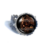 Zagan Ring Fashion Jewelry Lesser Key Of Solomon Goetia Demon Seal Sigil Sigils Symbol Art Cosplay