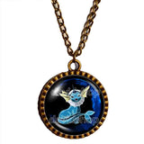 Pokemon Vaporeon Necklace Pendant Fashion Jewelry Anime Eevee Evolution