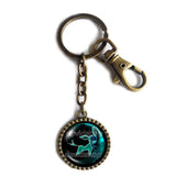 Pokemon Glaceon Keychain Car Cute Keyring Anime Eevee Evolution