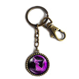 Pokemon Espeon Keychain Car Cute Keyring Anime Eevee Evolution