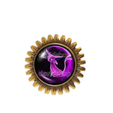 Pokemon Espeon Brooch Badge Pin Fashion Jewelry Anime Eevee Evolution