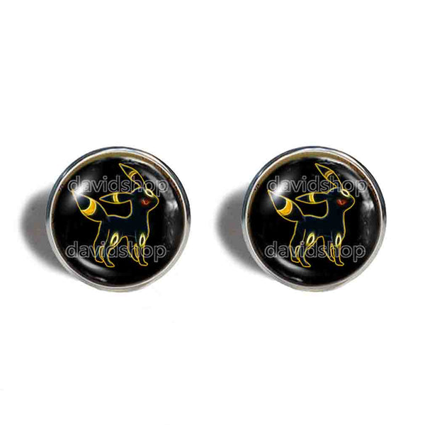 Pokemon Umbreon Cufflinks Cuff links Fashion Jewelry Anime Eevee Evolution
