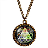 The Legend Of Zelda Necklace Pendant Fashion Jewelry Ocarina Of Time Tri Force Triforce Symbol Cosplay
