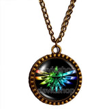 The Legend Of Zelda Triforce Necklace Pendant Jewelry Tears Of The Kingdom Symbol Cosplay 