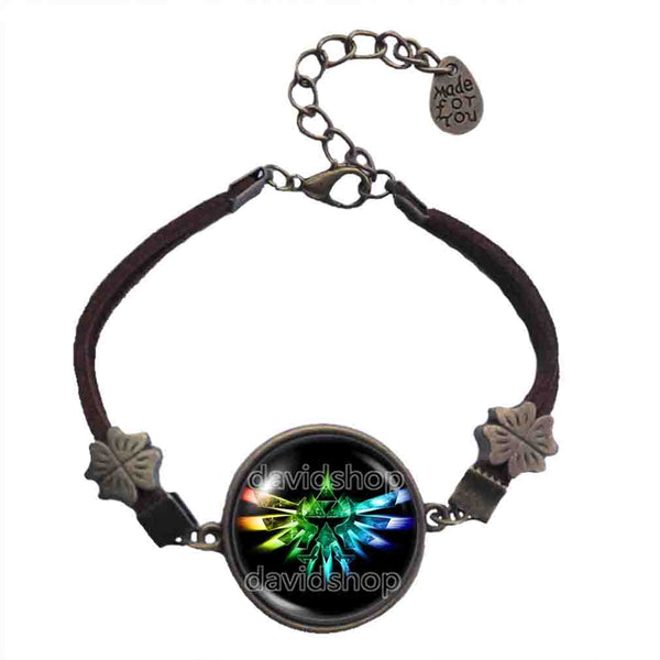 The Legend Of Zelda Triforce Bracelet Pendant Jewelry Tears Of The Kingdom Symbol Cosplay