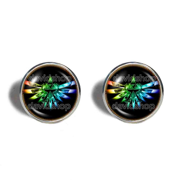 The Legend Of Zelda Triforce Cufflinks Cuff links Jewelry Tears Of The Kingdom Symbol Cosplay