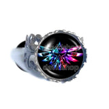 The Legend Of Zelda Triforce Ring Jewelry Ocarina Of Time Breath of the Wild Symbol Cosplay