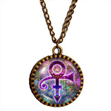 Prince Necklace Photo Pendant Purple Rain Art Fashion Jewelry Gift Sign