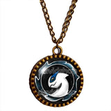 Pokemon Lugia Necklace Anime Symbol Pendant Jewelry Cosplay Charm