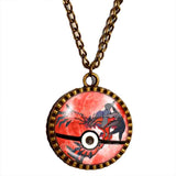 Pokemon Y Yveltal Legendary Pendant Necklace Anime EX Pokeball Jewelry Cosplay Cute Gift - DDavid'SHOP