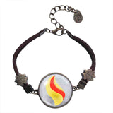 Pokemon Ampharosite Mega Stone Bracelet Symbol Pendant Jewelry Ampharos Cosplay