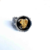 Bloodborne Hunters Mark Ring Hunter's Cosplay Jewelry Cute Gift Charm Sign