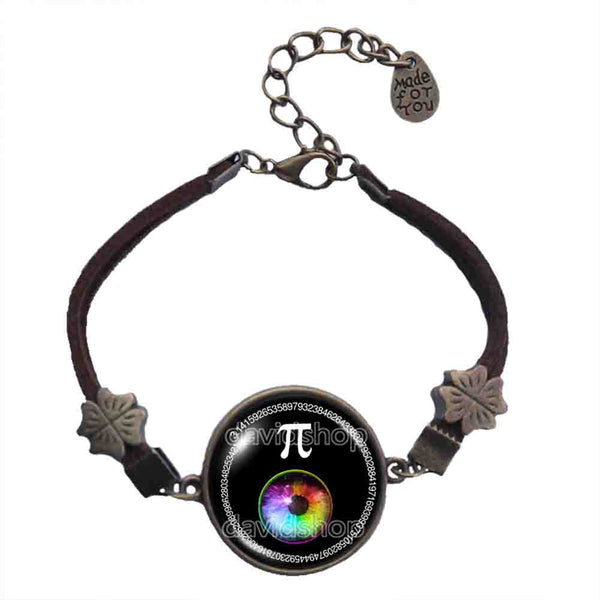 Pi Day Math Pi Bracelet Fashion Jewelry Cosplay Colorful Eyes Sign