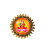 Lakshmi Brooch Badge Pin Hindu Gods Goddesses Pendant Om Charm Fashion Jewelry Sign