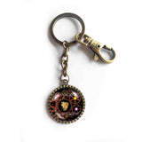 Bloodborne Hunters Mark Keychain Key Chain Key Ring Cute Keyring Car Hunter's Cosplay Gear Steampunk Sign