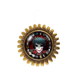 Creepypasta Bloody Painter CREEPY PASTA TICCI TOBY Brooch Badge Pin JEFF THE KILLER Cosplay Sign